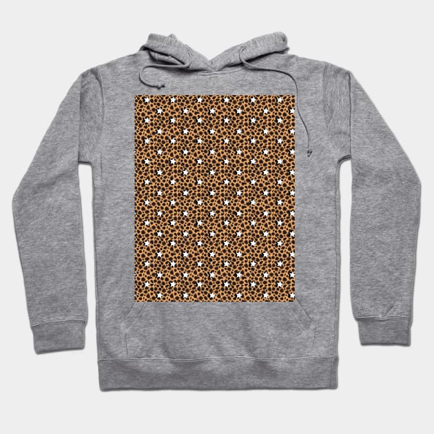 Cheetah Animal Print Retro Aesthetic Stars / VSCO stars Hoodie by YourGoods